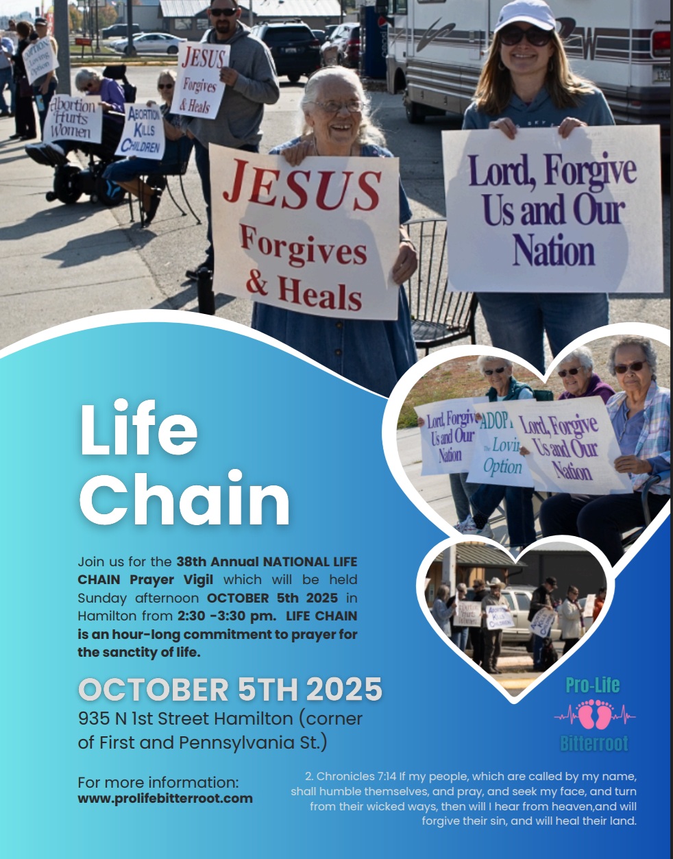 Life Chain Flyer Ravalli County